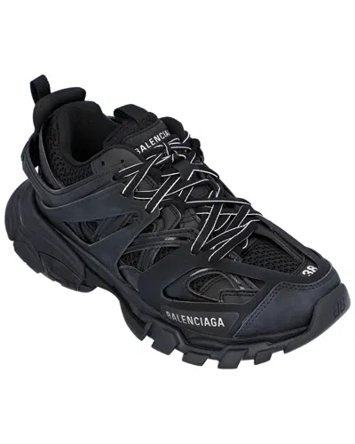 Balenciaga Women's Nylon Track Sneaker (authentic Pre-loved) In Black