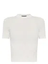 Balenciaga Women Open-knit Wool Top In White