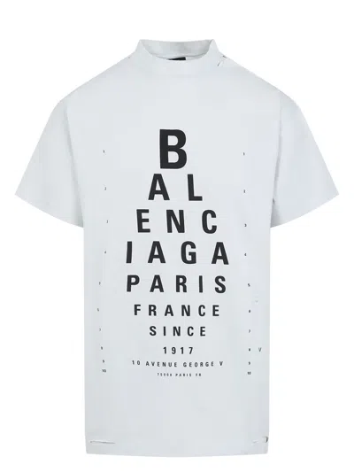 BALENCIAGA WOMEN'S OPTICAL OVERSIZED T-SHIRT