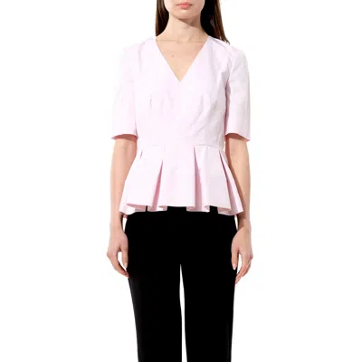 Balenciaga Oxford Top In Pink
