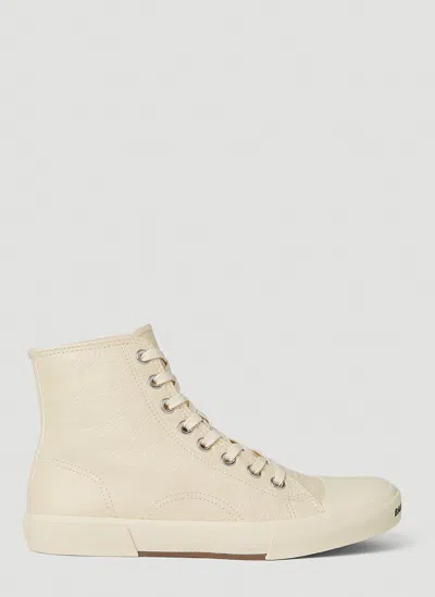 Balenciaga Paris High-top-sneakers In White