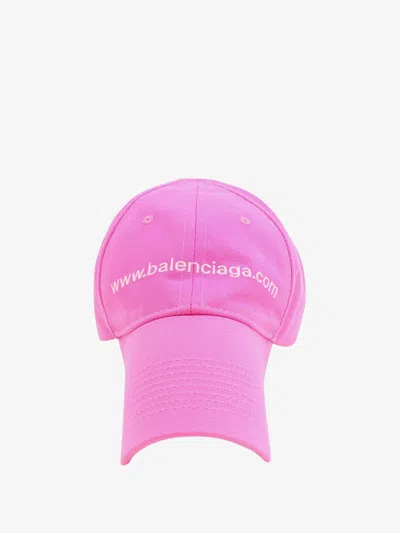 Balenciaga Women Pink Drill Hat