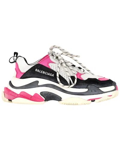 BALENCIAGA BALENCIAGA WOMEN'S PLASTIC TRIPLE S SNEAKER (AUTHENTIC PRE-LOVED)