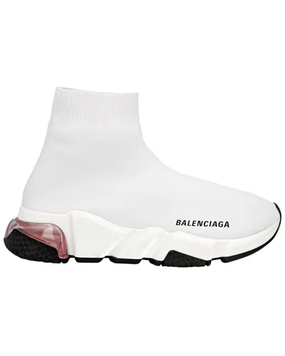 Balenciaga Women's Polyester Speed 2.0 Sneaker (authentic Pre-loved) In White