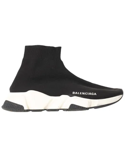 Balenciaga Women's Polyester Speed Sneaker (authentic Pre-loved) In Black