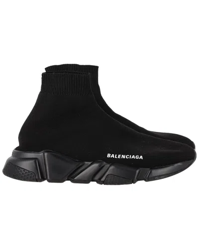 Balenciaga Women's Polyester Speed Trainer Sneaker (authentic Pre-loved) In Black