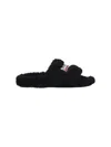 Balenciaga Furrand Platform Sandals For Women In Black