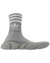 Balenciaga Women's Polyester X Adidas Speed Lt Sneaker (authentic Pre-loved) In Gray