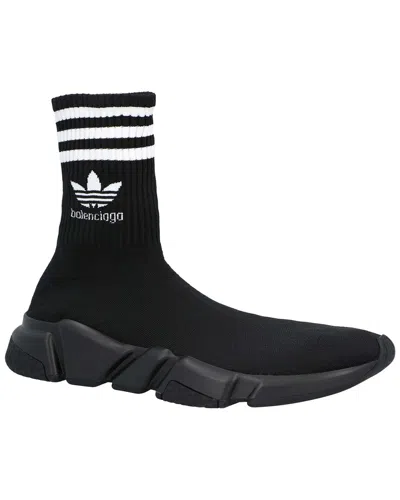 Balenciaga Women's Polyester X Adidas Speed Trainer In Black