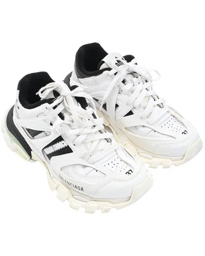 Balenciaga Women's Polyurethane Track Forum X Adidas Sneaker (authentic Pre-  Loved) In White
