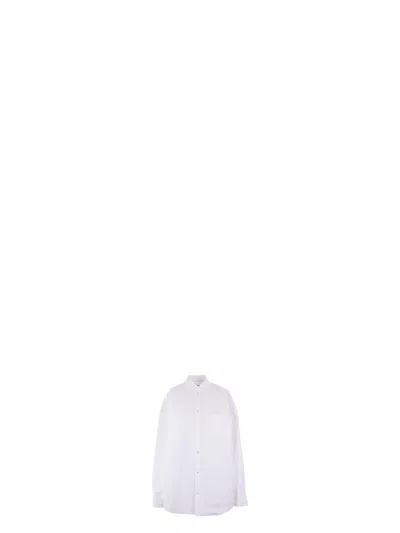 Balenciaga Women's Poplin Oversize Shirt