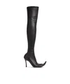 Balenciaga 110mm Alaska Over-the-knee Boots In Black