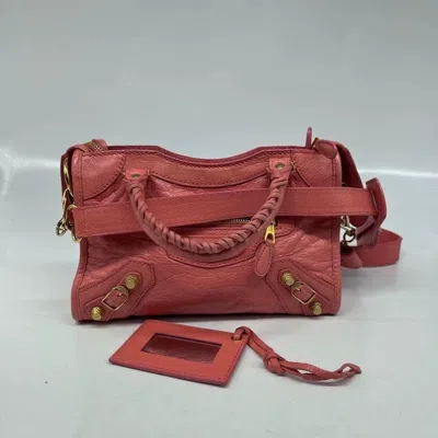 Balenciaga Women Pre-loved Bag Very Good Condition In Red
