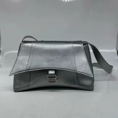 Balenciaga Women Pre-loved Bag Very Good Condition In Silver