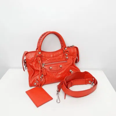 Balenciaga Women Pre-loved Bag Very Good Condition In Red