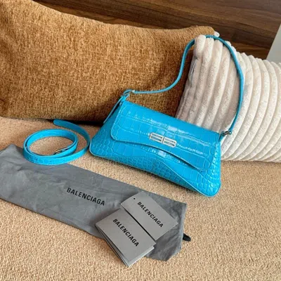 Balenciaga Women Pre-loved Bag Very Good Condition In Blue