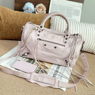 Balenciaga Women Pre-loved Bag Very Good Condition In Neutral