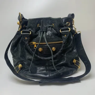 Balenciaga Women Pre-loved Bag Very Good Condition In Black