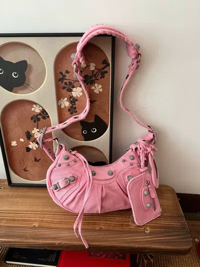 Balenciaga Women Pre-loved Bag Very Good Condition In Pink