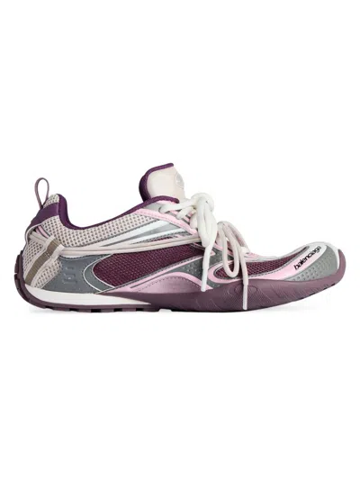 BALENCIAGA WOMEN'S RADAR GRADIENT LINES SNEAKERS