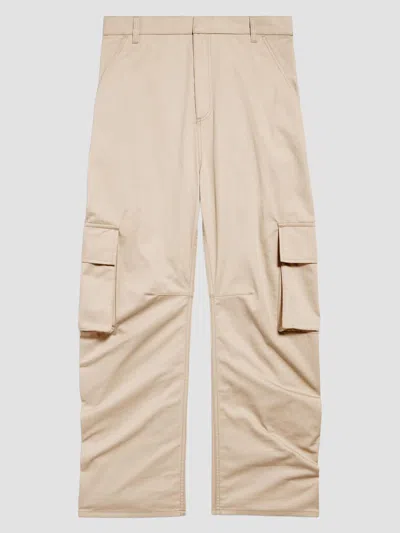 Balenciaga Women's Relaxed Cargo Pants In Neutral