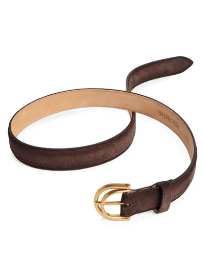 Balenciaga Women's Rodeo Belt In Brown