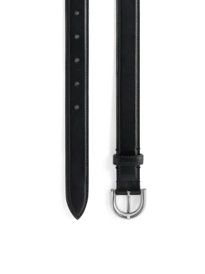 Balenciaga Women's Rodeo Belt In Metallic