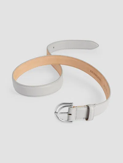 Balenciaga Women's Rodeo Belt In Light Grey