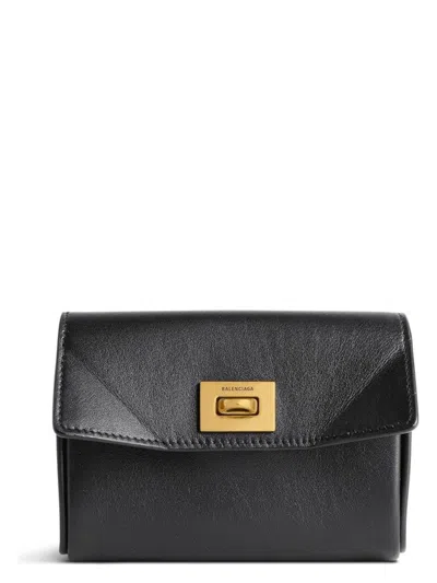 BALENCIAGA WOMEN'S RODEO FLAP CARD HOLDER