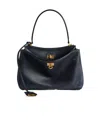 Balenciaga Women's Rodeo Handbag Small In Marine Blue