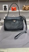Balenciaga Rodeo Top Handle Shoulder Bag In Black