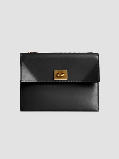 Balenciaga Women's Rodeo Large Coin And Card Holder In Black