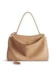 Balenciaga Rodeo Medium Leather Top-handle Bag In 2621