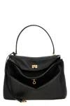 Balenciaga Women Rodeo Medium Leather Handbag In Black