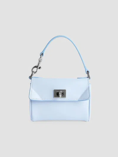 Balenciaga Women's Rodeo Micro Bag Charm In Cloudy Blue