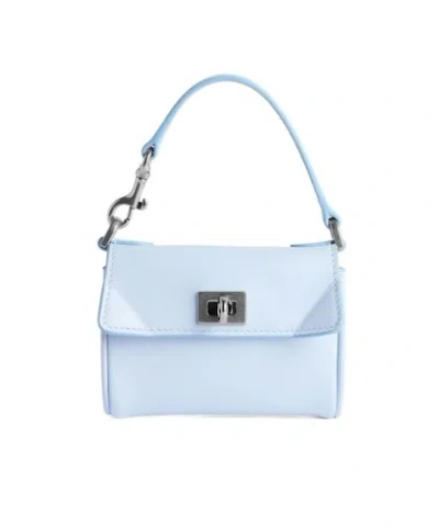 Balenciaga Women's Rodeo Micro Bag Charm In Cloudy Blue In Cloud Blue