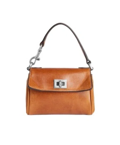Balenciaga Women's Rodeo Micro Bag Charm In Tan Cowboy