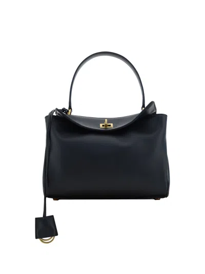 Balenciaga Women Rodeo Shoulder Bag In Black