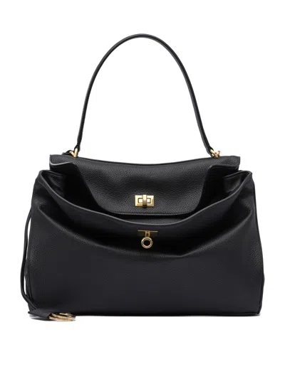 Balenciaga Women "rodeo" Shoulder Bag In Black