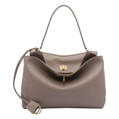 Balenciaga Women Rodeo Shoulder Bag In White