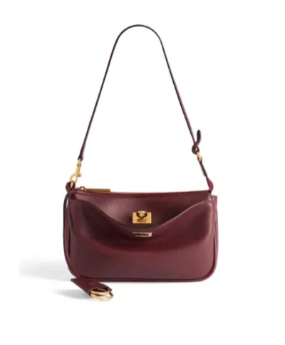 Balenciaga Women's Rodeo Sling Pochette In Dark Burgundy