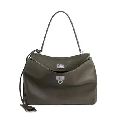 Balenciaga Women's Rodeo Small Handbag  In Khaki