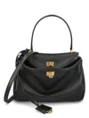 Balenciaga Small Rodeo Handbag In Black