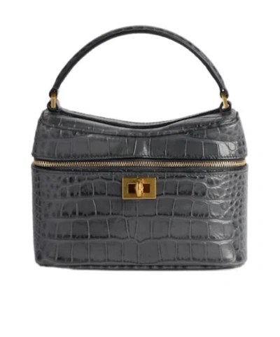 Balenciaga Women's Rodeo Vanity In Volcanic Rock In Black