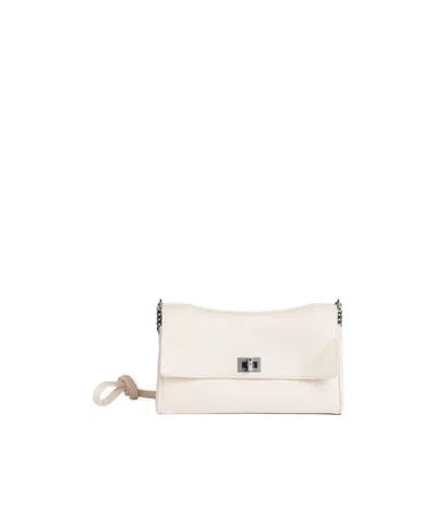 Balenciaga Women's Rodeo Wallet On Chain In Optic White