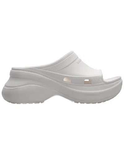 Pre-owned Balenciaga Women's Rubber X Crocs Pool Slide Sandal (authentic Pre-loved)