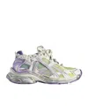 Balenciaga Women's Runner Gradient Mesh Sneaker In Multi