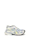 Balenciaga Sneaker Runner In Polyurethane And Polyester In Blue