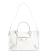 BALENCIAGA MEDIUM LEATHER LE CITY TOP-HANDLE BAG