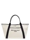 Balenciaga Blackwhite Biarritz S Shopping Bag